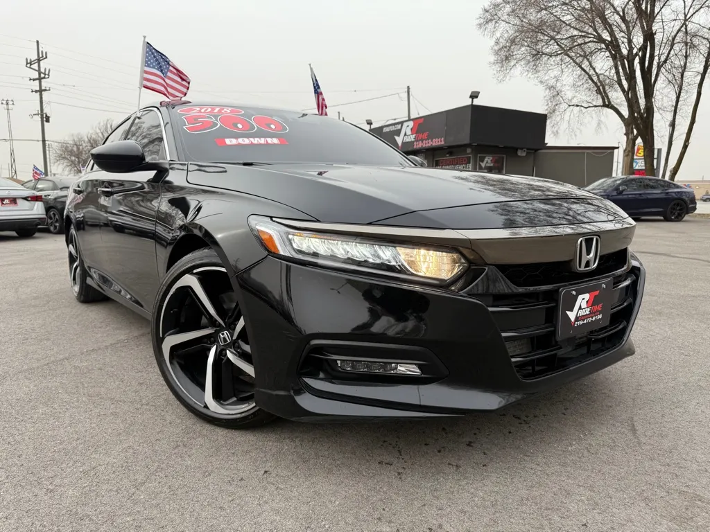 2018 HONDA ACCORD SPORT for sale in Crown Point, IN