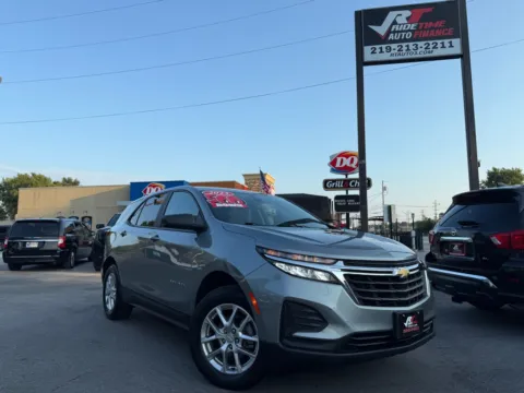 Gray 2023 CHEVROLET EQUINOX LS for sale in Crown Point, IN