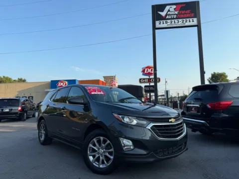 Gray 2020 CHEVROLET EQUINOX LT for sale in Crown Point, IN