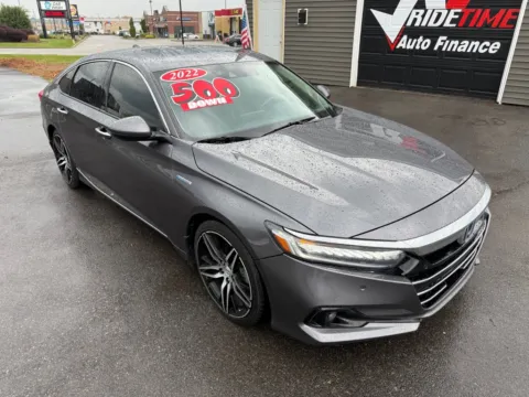Photos of 2022 HONDA ACCORD HYBRID TOURING for sale in Crown Point, IN at Ride Time Auto Finance Crown Point