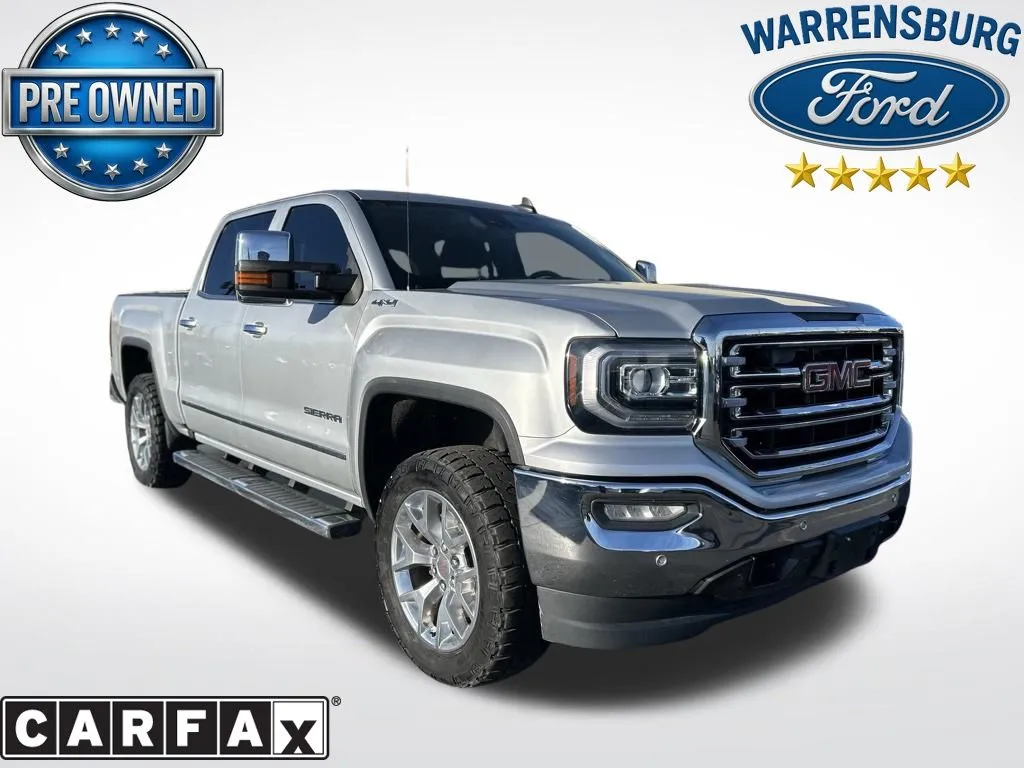 Silver 2017 GMC Sierra 1500 SLT for sale in Warrensburg, MO