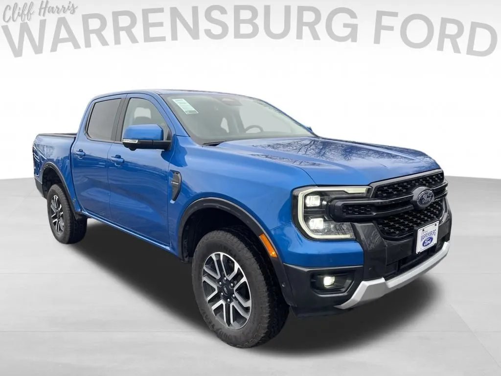 Blue 2024 Ford Ranger Lariat for sale in Warrensburg, MO