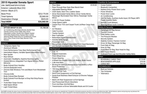 Photos of 2015 Hyundai Sonata Sport for sale in Warrensburg, MO at Warrensburg Ford