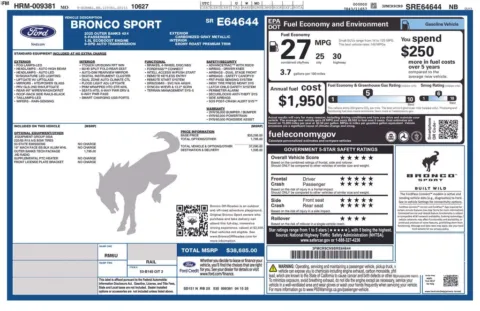 Photos of 2025 Ford Bronco Sport Outer Banks for sale in Warrensburg, MO at Warrensburg Ford