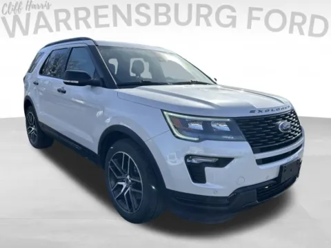 White 2019 Ford Explorer Sport for sale in Warrensburg, MO