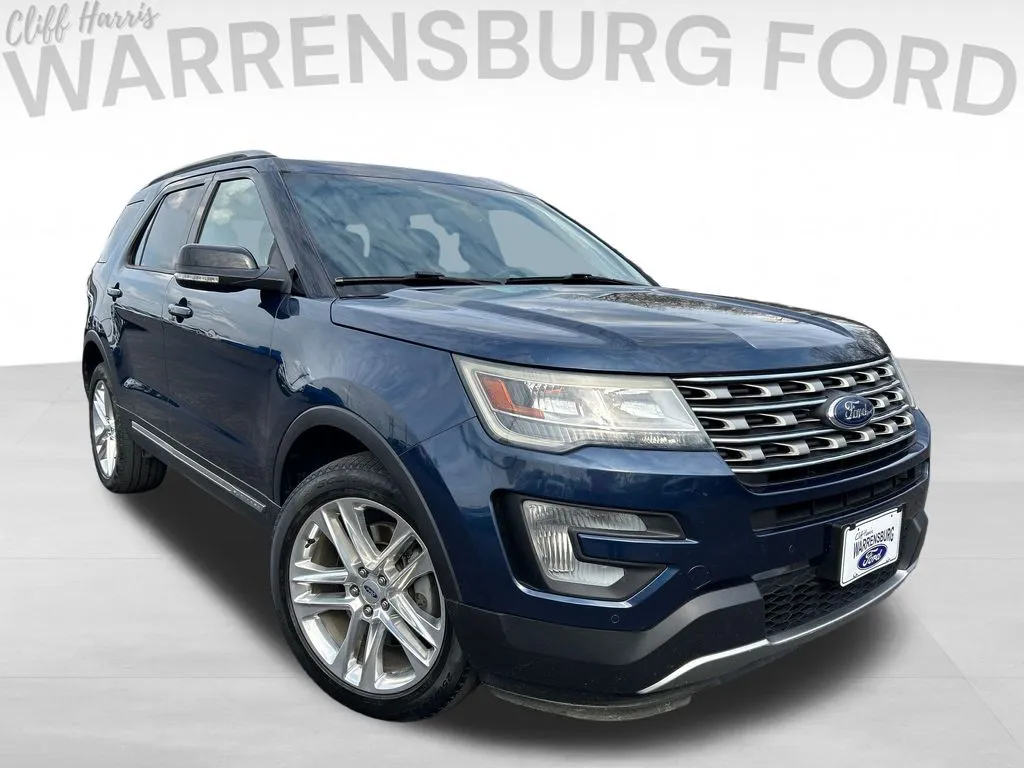Blue 2016 Ford Explorer XLT for sale in Warrensburg, MO