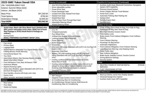 Another view of 2025 GMC Yukon Denali for sale in Warrensburg, MO at Warrensburg Ford