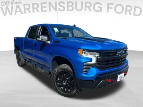 Blue 2023 Chevrolet Silverado 1500 LT Trail Boss for sale in Warrensburg, MO