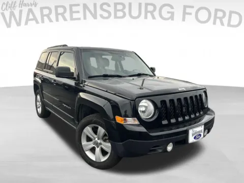 Black 2017 Jeep Patriot Latitude for sale in Warrensburg, MO