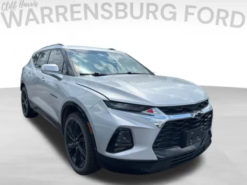 Silver 2021 Chevrolet Blazer RS for sale in Warrensburg, MO