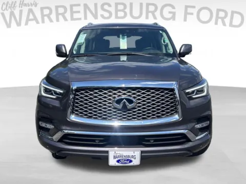 Photos of 2024 INFINITI QX80 LUXE for sale in Warrensburg, MO at Warrensburg Ford