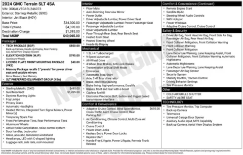Another view of 2024 GMC Terrain SLT for sale in Warrensburg, MO at Warrensburg Ford