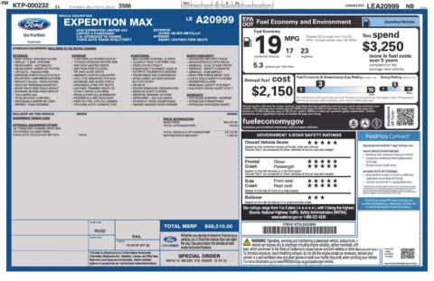Another view of 2020 Ford Expedition Max Limited for sale in Warrensburg, MO at Warrensburg Ford