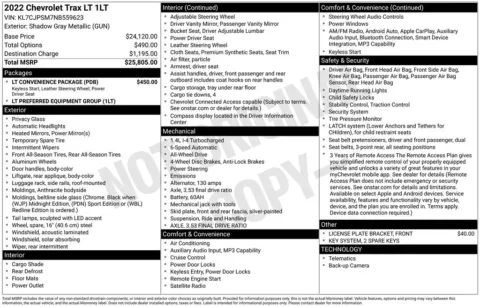 Another view of 2022 Chevrolet Trax LT for sale in Warrensburg, MO at Warrensburg Ford