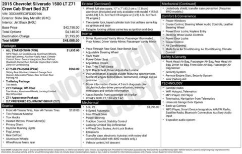 Another view of 2015 Chevrolet Silverado 1500 LT for sale in Warrensburg, MO at Warrensburg Ford
