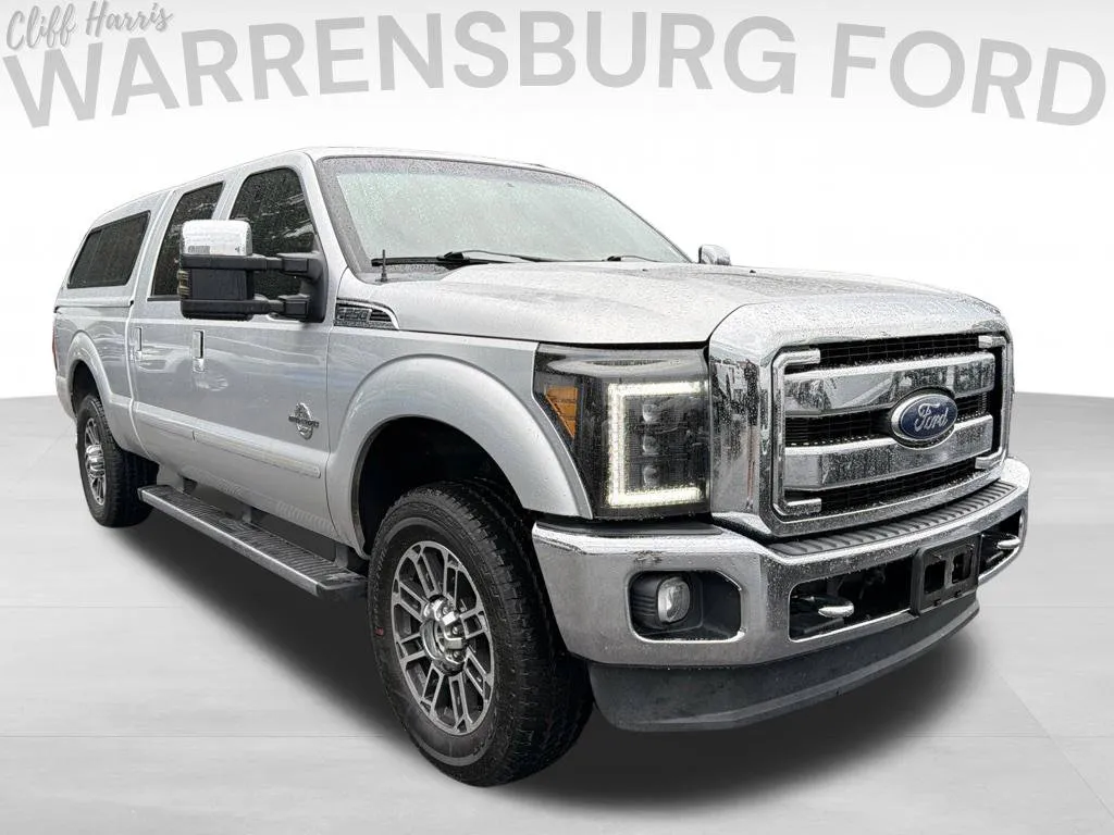 Silver 2015 Ford F-250SD Lariat for sale in Warrensburg, MO