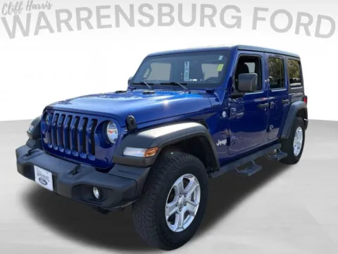 Another view of 2020 Jeep Wrangler Unlimited Sport S for sale in Warrensburg, MO at Warrensburg Ford
