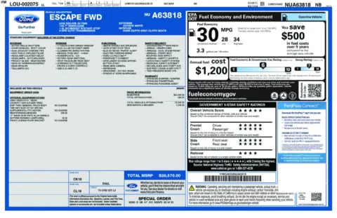 Another view of 2022 Ford Escape SE for sale in Warrensburg, MO at Warrensburg Ford