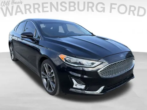Black 2019 Ford Fusion Titanium for sale in Warrensburg, MO