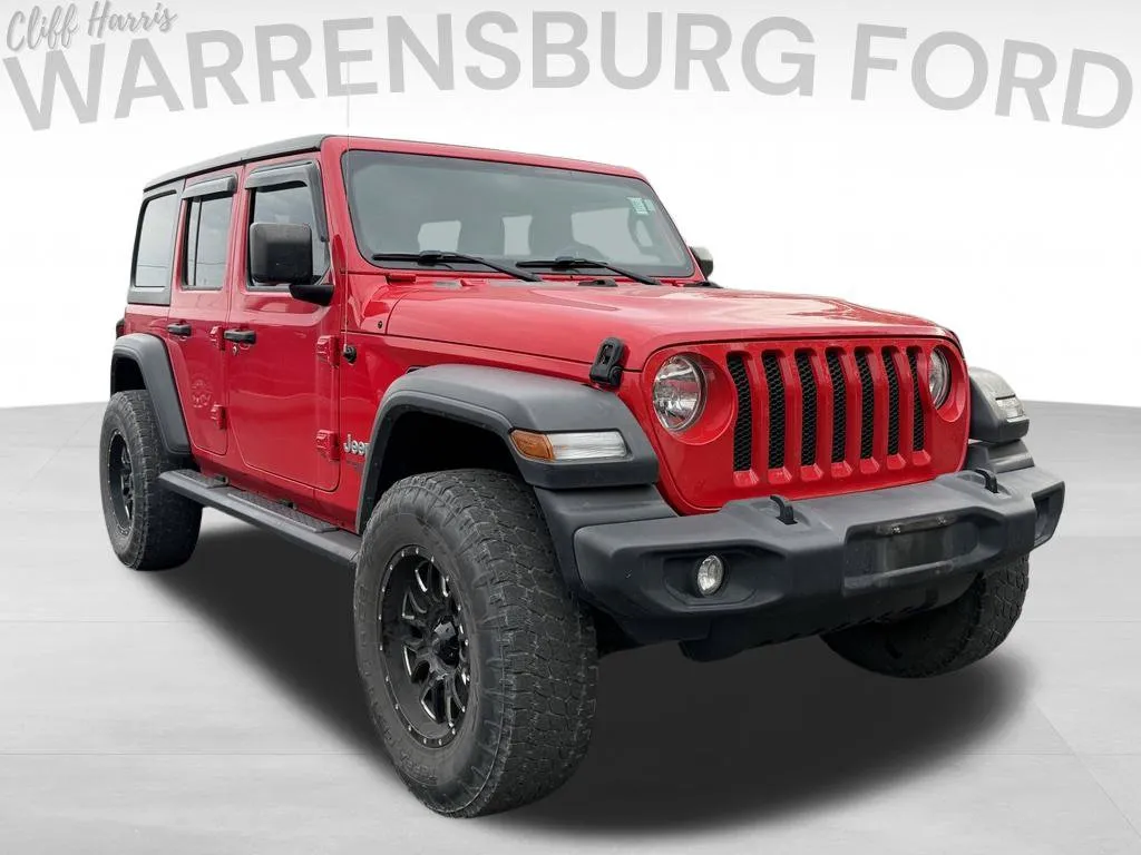 Red 2018 Jeep Wrangler Unlimited Sport S for sale in Warrensburg, MO