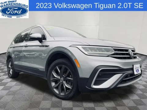 Silver 2023 Volkswagen Tiguan 2.0T SE for sale in Warrensburg, MO