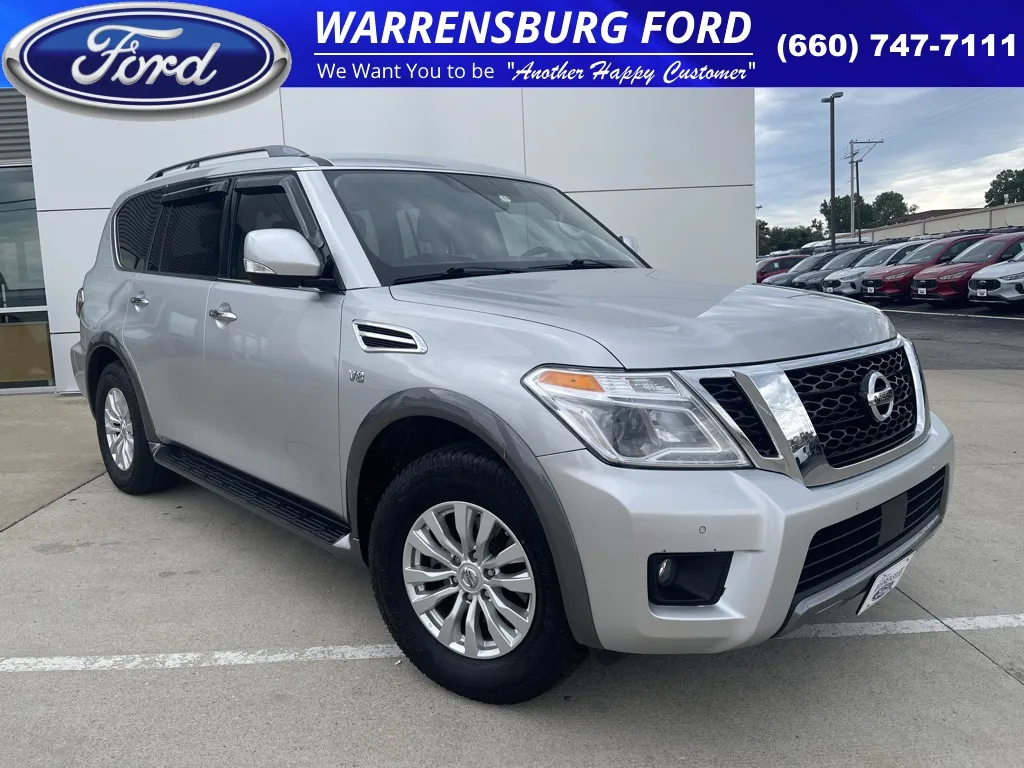 Silver 2019 Nissan Armada SV for sale in Warrensburg, MO