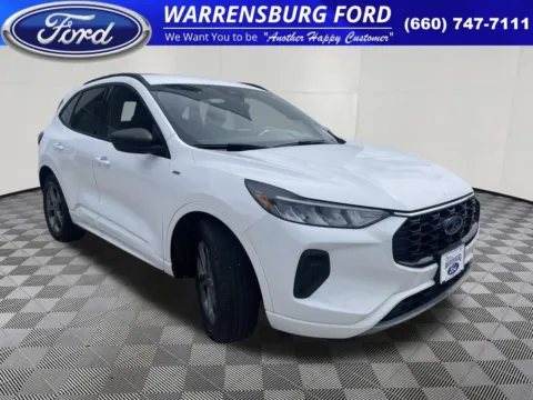 White 2023 Ford Escape ST-Line for sale in Warrensburg, MO