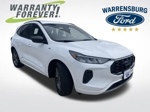 White 2023 Ford Escape ST-Line for sale in Warrensburg, MO