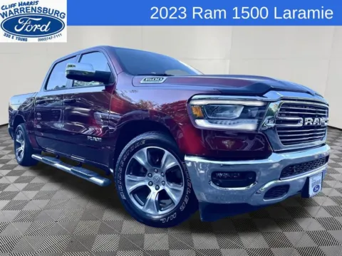 Red 2023 Ram 1500 Laramie for sale in Warrensburg, MO