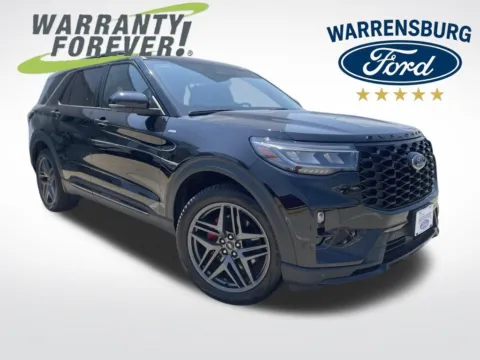 Black 2025 Ford Explorer ST-Line for sale in Warrensburg, MO