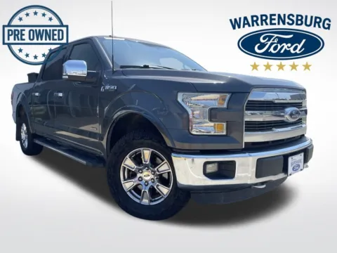Gray 2016 Ford F-150 Lariat for sale in Warrensburg, MO