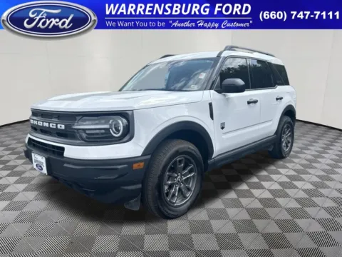 White 2024 Ford Bronco Sport Big Bend for sale in Warrensburg, MO
