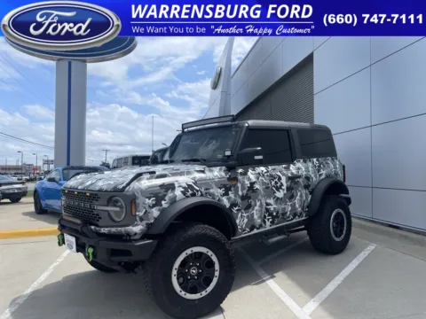 Another view of 2023 Ford Bronco for sale in Warrensburg, MO at Warrensburg Ford