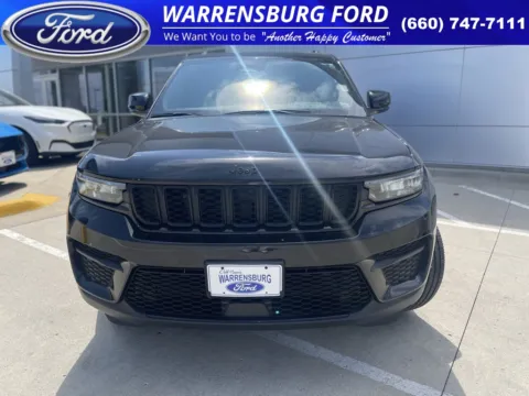 Photos of 2024 Jeep Grand Cherokee Altitude X for sale in Warrensburg, MO at Warrensburg Ford