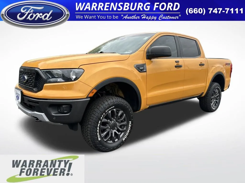 Orange 2021 Ford Ranger XLT for sale in Warrensburg, MO