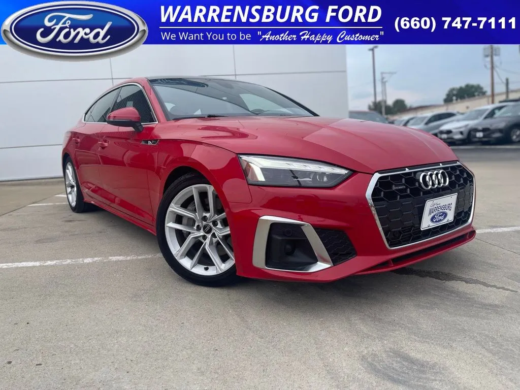 Red 2024 Audi A5 Sportback 45 S line Premium Plus for sale in Warrensburg, MO