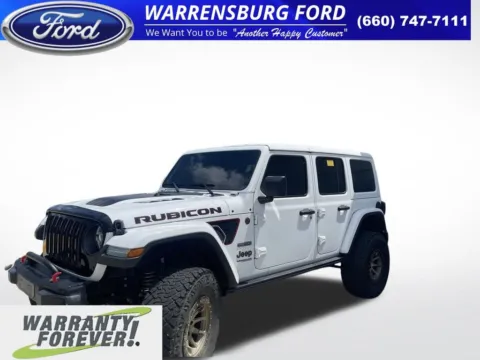 Another view of 2020 Jeep Wrangler Unlimited Rubicon for sale in Warrensburg, MO at Warrensburg Ford