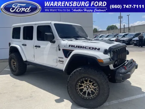 White 2020 Jeep Wrangler Unlimited Rubicon for sale in Warrensburg, MO