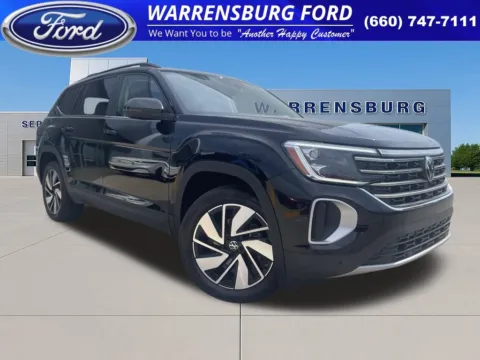 Black 2024 Volkswagen Atlas 2.0T SE w/Technology for sale in Warrensburg, MO