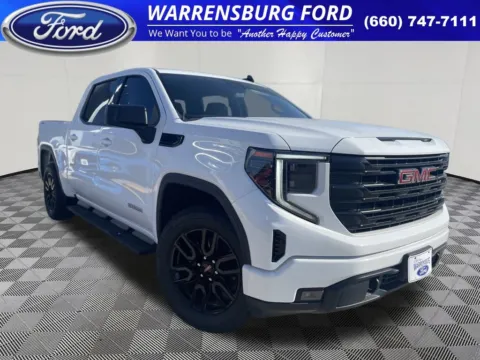 White 2024 GMC Sierra 1500 Elevation for sale in Warrensburg, MO