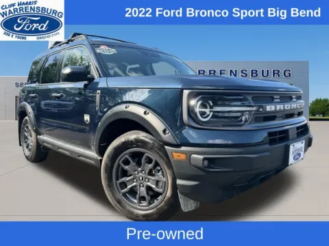 Blue 2022 Ford Bronco Sport Big Bend for sale in Warrensburg, MO