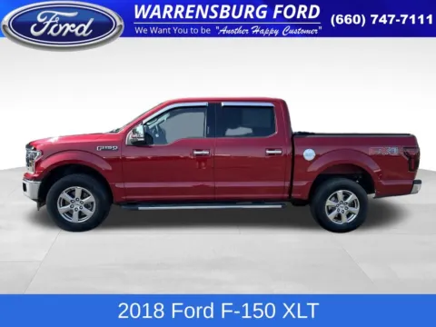 Another view of 2018 Ford F-150 XLT for sale in Warrensburg, MO at Warrensburg Ford