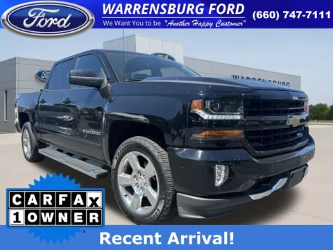 Black 2017 Chevrolet Silverado 1500 LT for sale in Warrensburg, MO