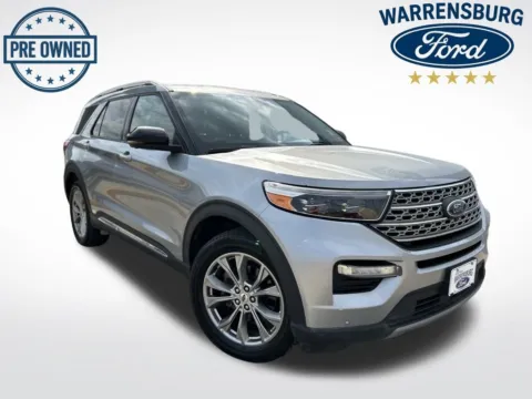 Silver 2022 Ford Explorer Limited for sale in Warrensburg, MO