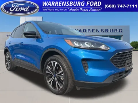 Blue 2021 Ford Escape SE for sale in Warrensburg, MO