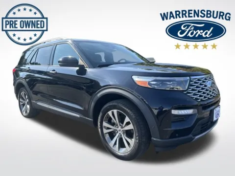 Black 2020 Ford Explorer Platinum for sale in Warrensburg, MO