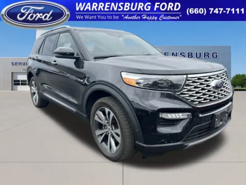 Black 2020 Ford Explorer Platinum for sale in Warrensburg, MO