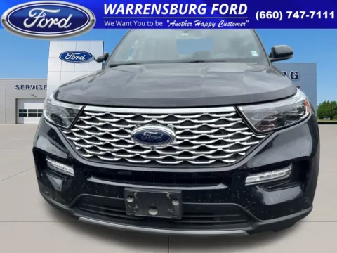 Photos of 2020 Ford Explorer Platinum for sale in Warrensburg, MO at Warrensburg Ford