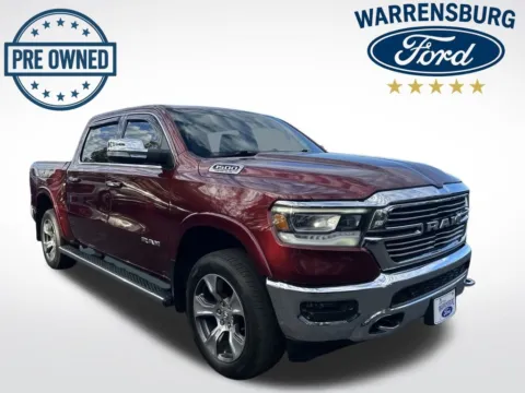 Red 2020 Ram 1500 Laramie for sale in Warrensburg, MO