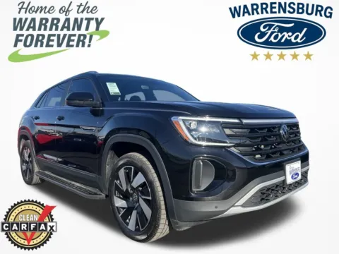 Black 2024 Volkswagen Atlas Cross Sport 2.0T SE w/Technology for sale in Warrensburg, MO